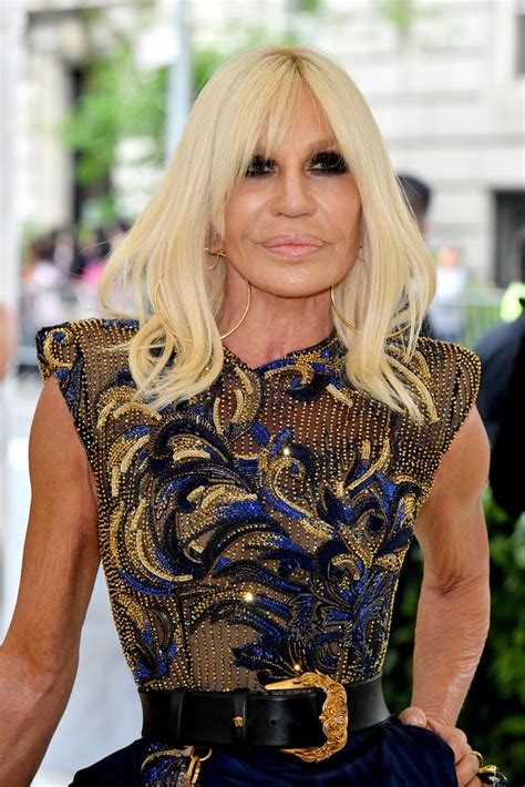 Donatella Versace makeup